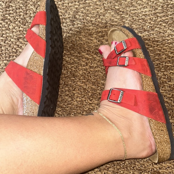 Birkenstock Red Sandals - Picture 4 of 7